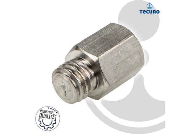 Reduzierstück metrisch M8 (ig) x M10 (ag) Edelstahl V2A - Tecuro