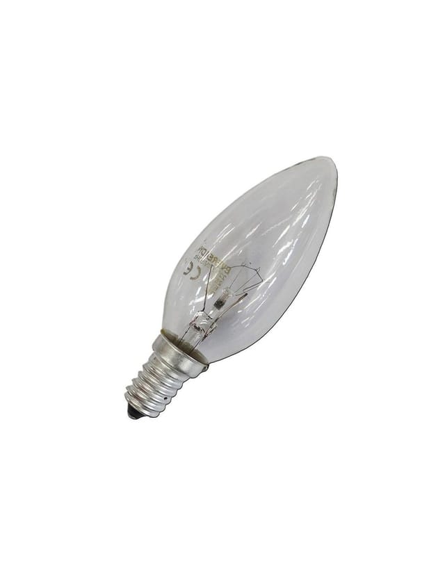 Bel-light - Klare Kerzenglühlampe 60 w E14 nur für den industriellen Gebrauch