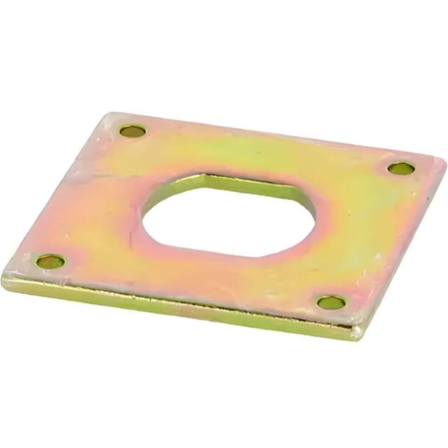 Siso - Spindschloss 300 Verdreh-Schutzplatte, 40x40x2mm, Stahl verzinkt