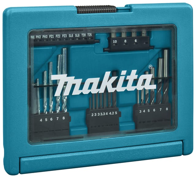B-49389 6er-Set Bohrer-Bits, 33-tlg - Makita