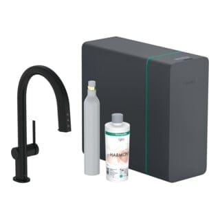 Aqittura M91 Küchenmischer, Starter Set, Sodasystem - Hansgrohe