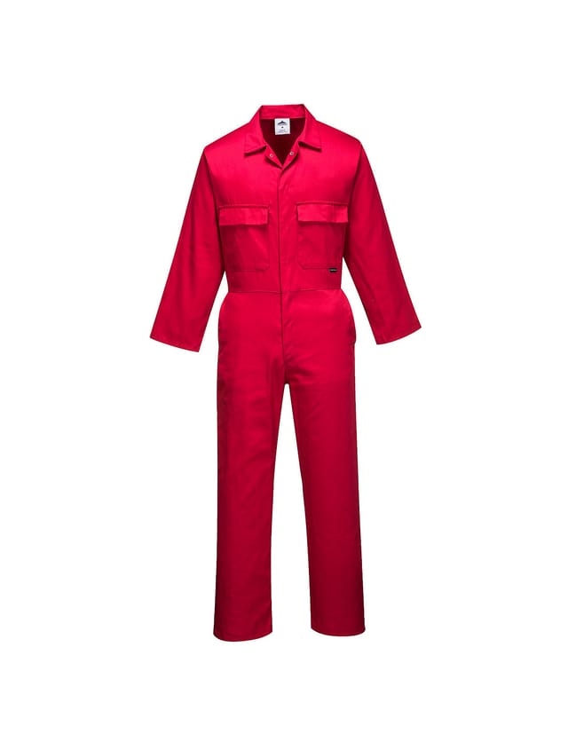 Euro Work Overall Rot 4XL - FR(58) - UK(50)