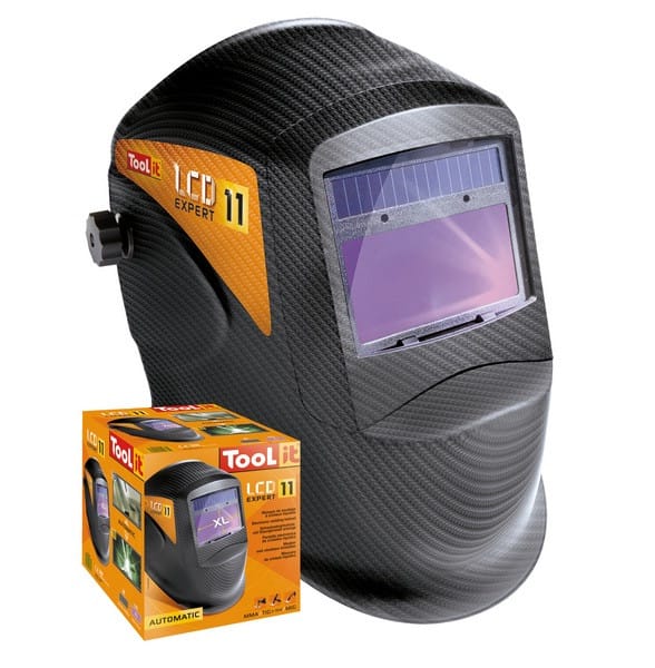 Gys 040755 Schweißhelm LCD Expert 11 Carbon True Color