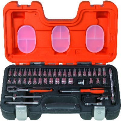 Steckschlüsselsatz 1/4' (46-teilig) Bahco S460