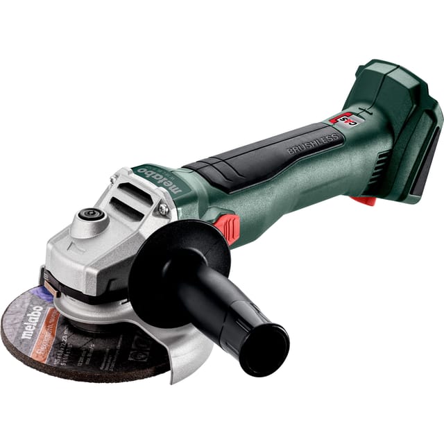 Metabo - w 18 l bl 9-125 Akku Winkelschleifer 18 v 125 mm Brushless + x ( 602374840 ) - ohne Akku, ohne Ladegerät