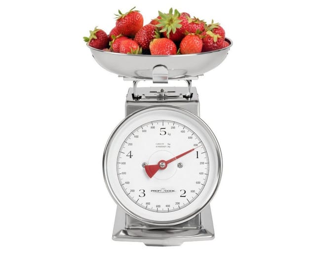Profi Cook pc-kw 1247 Küchenwaage analog mit Messschale Wägebereich (max.)=5 kg Edelstahl 260 x 206