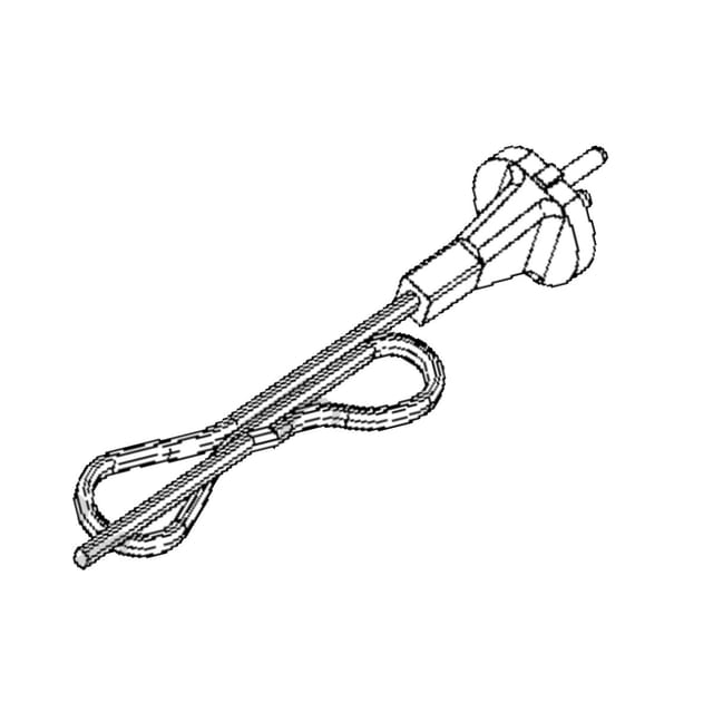 Ersatzteil - Weißes Kabel companion - Moulinex tefal, krups