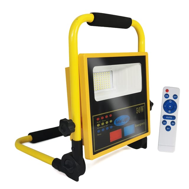 Europalamp - tragbarer SOLARFluter 50W 6000K