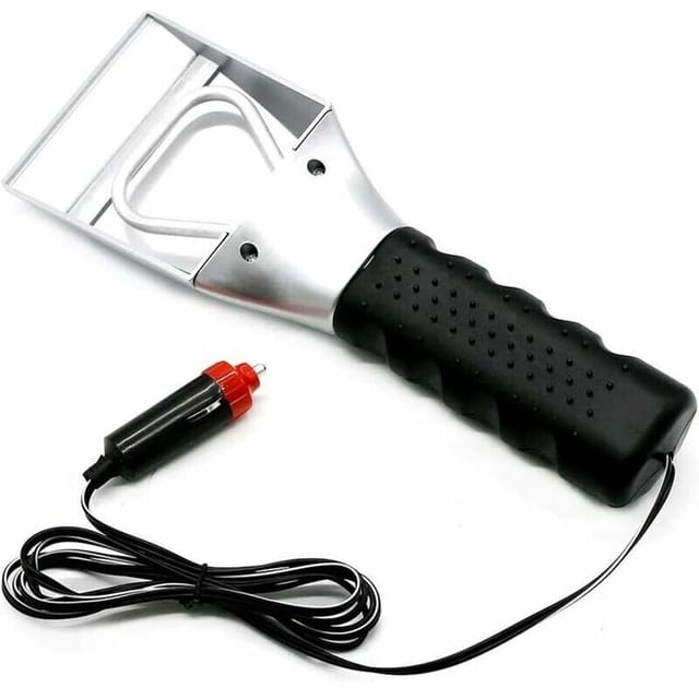 12V Winter-Auto-Schneepad mit Doppelfunktion: Schneeheizung und Enteisungsschaufel