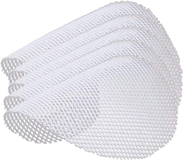 Silikon-dampfgarmatte, Wiederverwendbare Antihaft-dampfgarmatte Aus Netzgewebe, Runde Teigtaschenmatte Für Heißluftfritteuse, Dampfkorb, Kochset – 5 Stück (28 Cm)