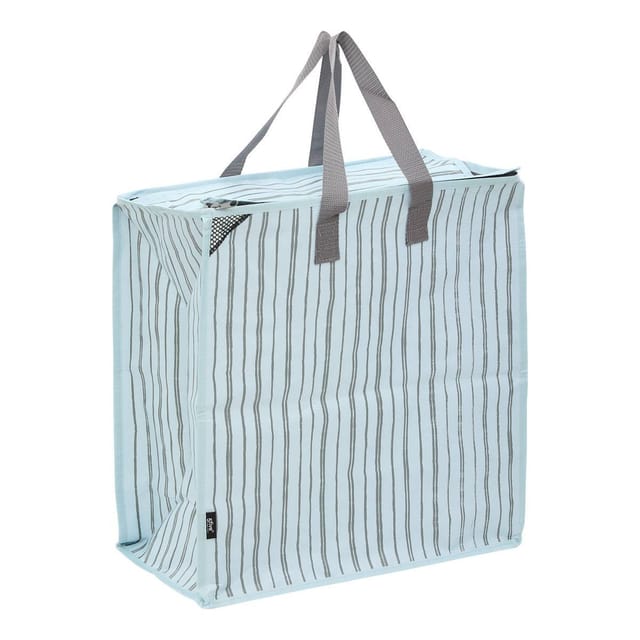 Einkaufstasche mit reißverschluss 49l blau - 5five
