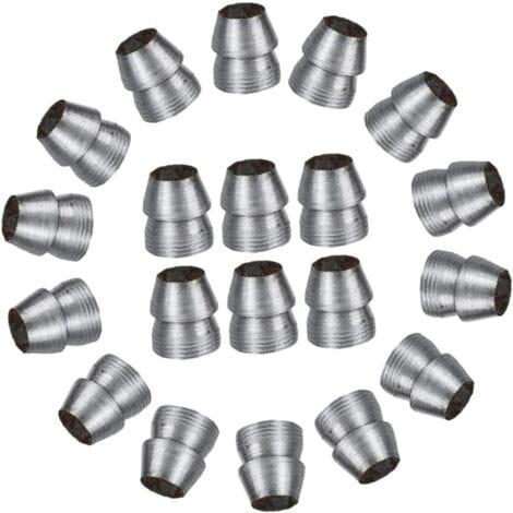 20-teiliges Set Runder Metallkeile Zur Verstärkung Von Hammerstielen, Robuste Sicherheitskeile, Einfache Montage Für Reparaturwerkzeuge Und Camping