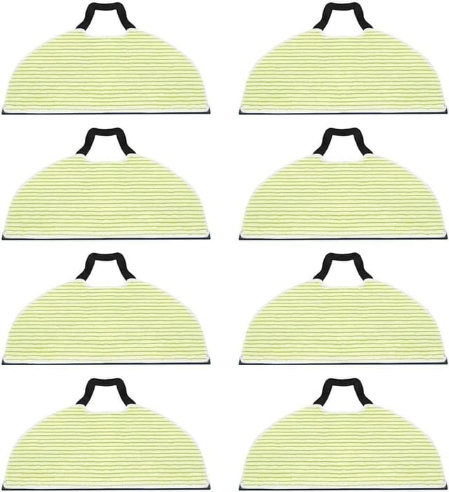 8 Stück Mikrofaser-Wischpads für Shark RV2610WA AV2610WA RV2620WD RV2610WFUS RV2410WD AI Ultra 2-in-1 Roboter-Staubsauger, waschbar,