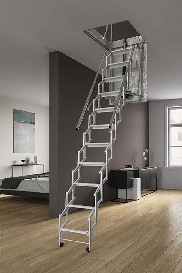 Echelle Direct - Elek. Bodentreppe : Deckenöffnung 70x90cm - ELEC70/090-300