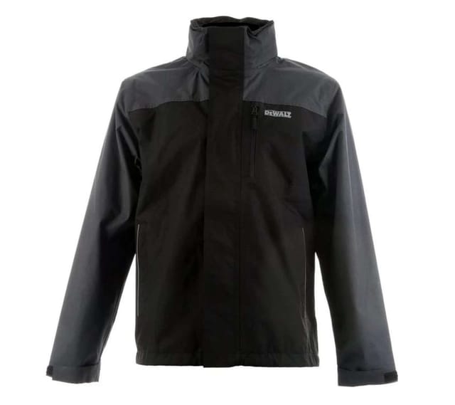 DeWALT - Storm Waterproof wasserdichte Jacke, Größe L, grau/schwarz DEW49134/L