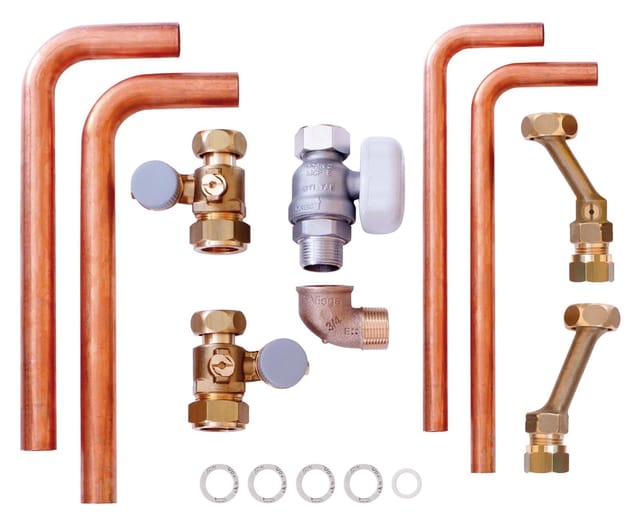 Vaillant - VCW-Installationsset Auf-/Unterputz Rohre kürzbar