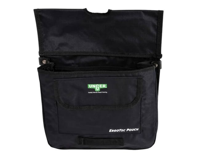 ErgoTec Tüchertasche mit drei Fächern für trockene + nasse Tücher - Unger