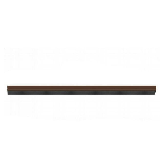 Trade Shop Traesio - Trade Shop - pvc-klebe-türstopper braun mit gummi 100CM türdichtung -