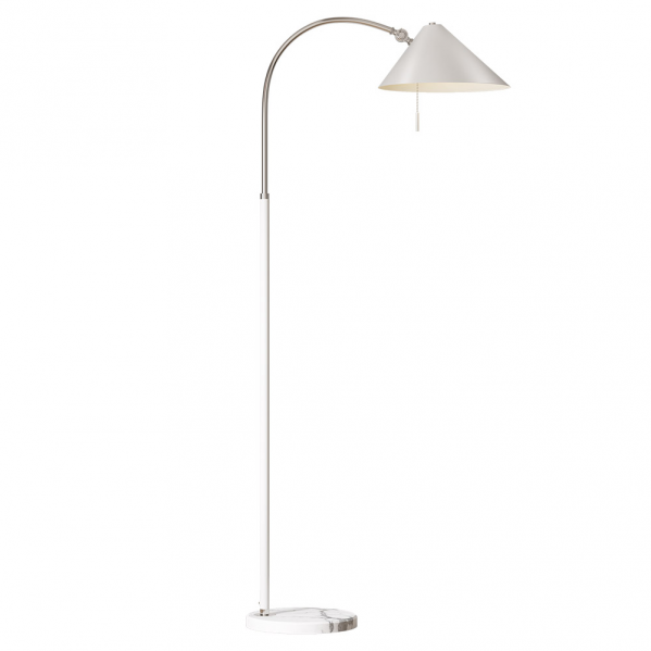 Bodenständer 1xe27 empire 1xe27 white 167x30x85 cm