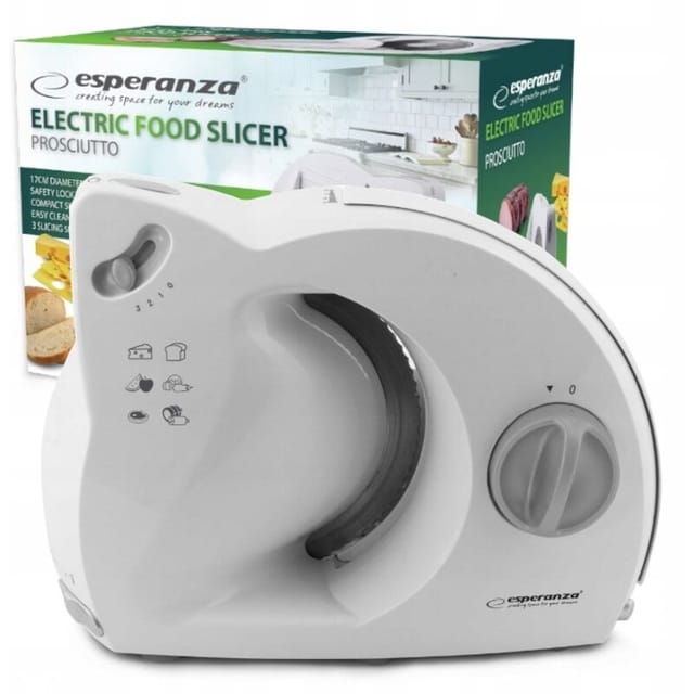 Esperanza elektrischer allesschneider prosciutto 150w