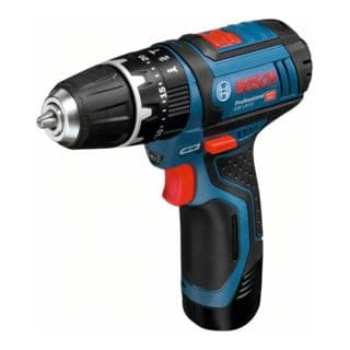 Gsb 12V 15 Akku-Schlagbohrschrauber, 2x 2.0Ah, gal 12V 20, Zubehörsatz, Koffer - Bosch