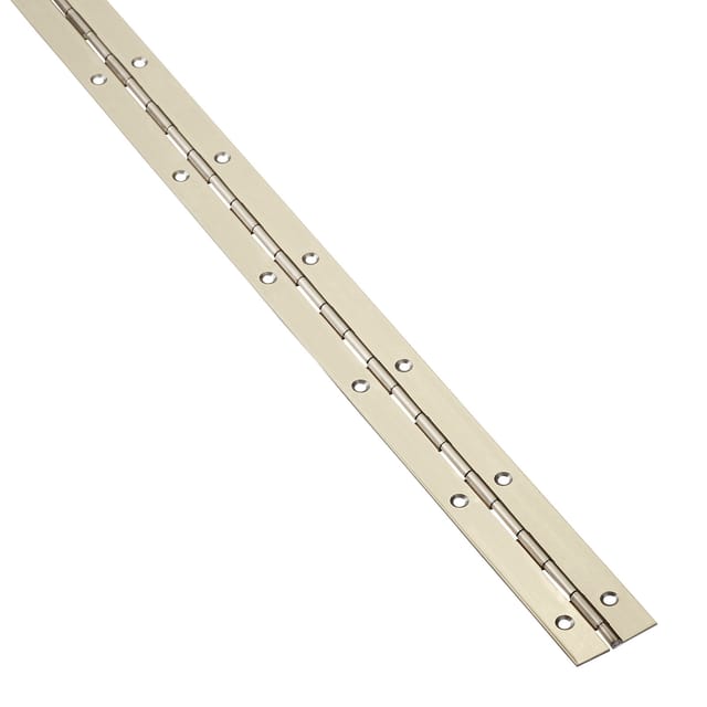 So-tech - Stangenscharnier 1000 x 32 x 1,0 mm Edelstahloptik Klavierband Bandscharnier Türband von sotech