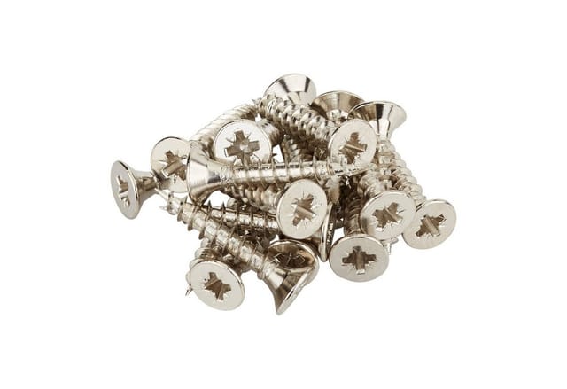 So-tech - 1 Set Schrauben 3 x 16 mm Edelstahloptik für 1000 mm Stangenscharnier Klavierband Türscharnier Bandscharnier von sotech