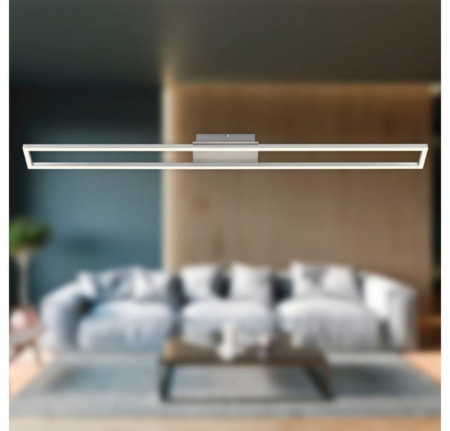 Briloner - led Deckenleuchte Wandleuchte Dimmbar Memoryfunktion 20W alu Metall