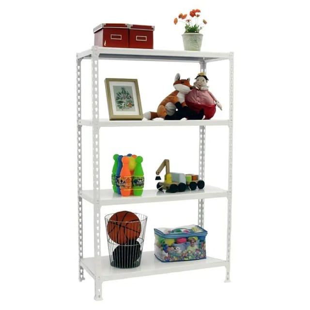 Simonrack Metallregal weiß robust industriell