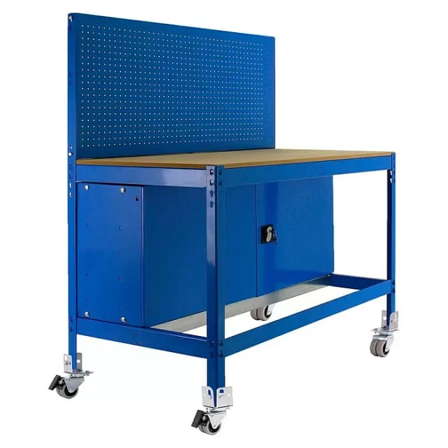 Simonrack Pro Werkbank Blau ohne Schrauben robust und praktisch