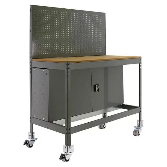 Simonrack Praktischer werkbank ohne Schrauben in Grau und Holz