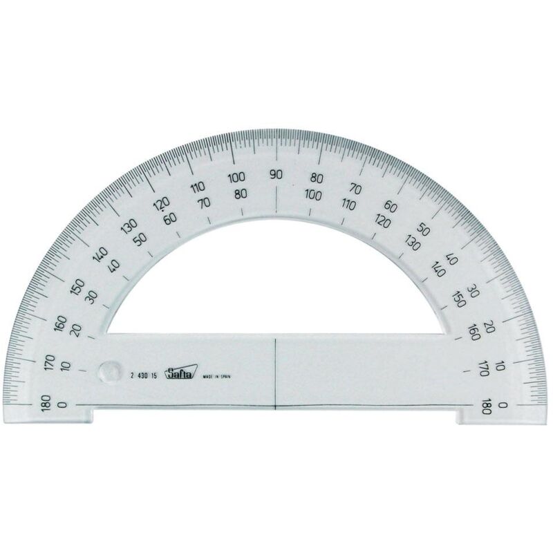Kunststoff-Halbkreis 15 cm