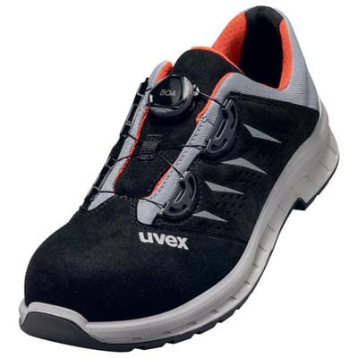 Uvex - 6908 6908240 Sicherheitshalbschuh S1P Schuhgröße (eu): 40 Schwarz/Rot 1 Paar