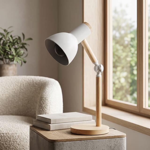 Tischlampe "Skyler" [SKD-T019-W]
