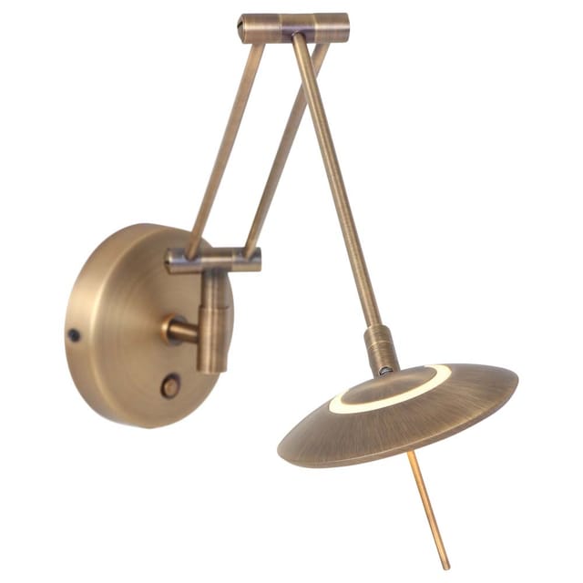 Steinhauer - wandleuchte - Zodiac LED - bronze - kunststoff