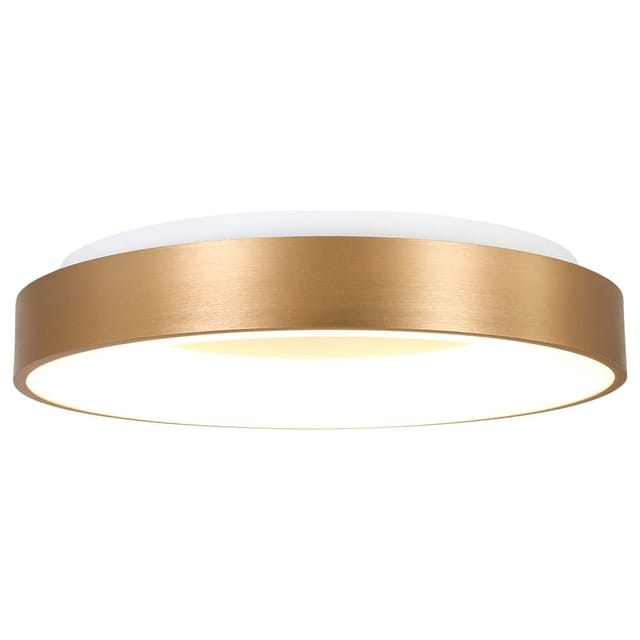 Deckenleuchte - Ringlede - gold - kunststoff metall - Steinhauer