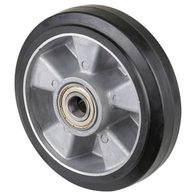 Lenkrad Elastik-Vollgummi Naben-L. 60 mm Rad-B. 50 mm Rad-Ø 180 mm