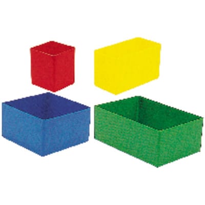 E63-4 grün Einsatzkasten 162 x 108 x 63 mm grün ps für Schubladen u. s - La-ka-pe