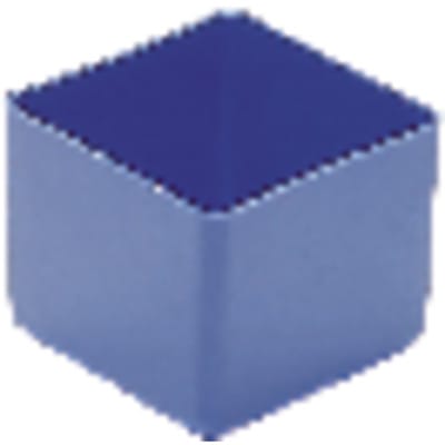 Einsatzkasten 49x49x40 mm blau