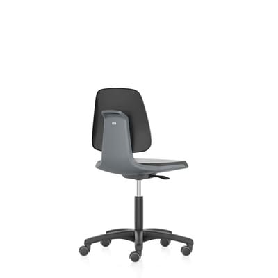 Arbeitsdrehstuhl Labsit Rl.Sitzschale anth.Integralschaum schwarz