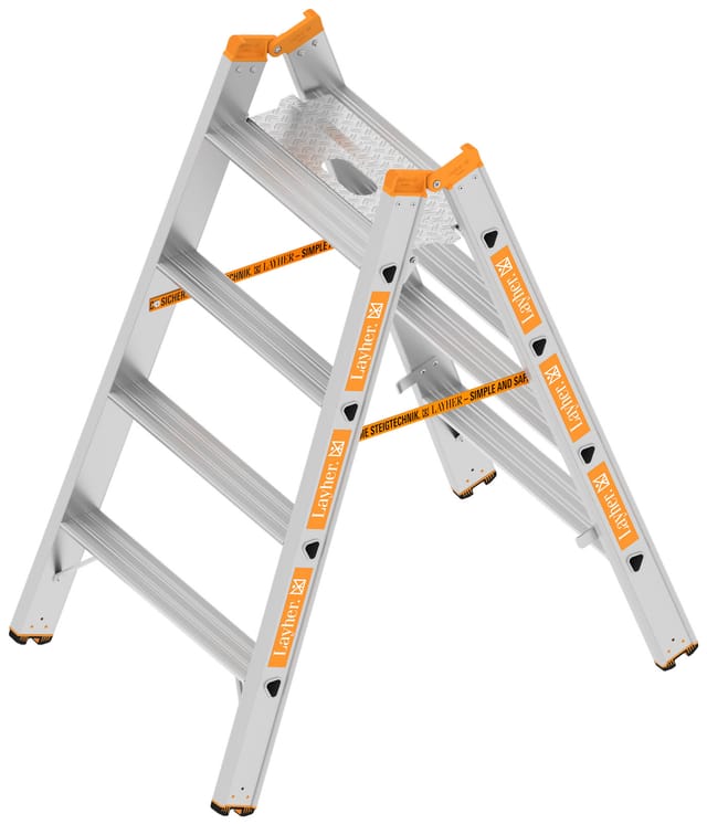 Layher Schwerlasttritt Topic 1043 4 Stufen