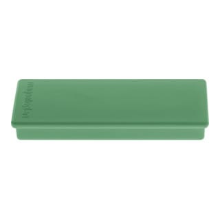 MAGNETOPLAN 1665105 Magnet Block B55xT22xS8mm grün
