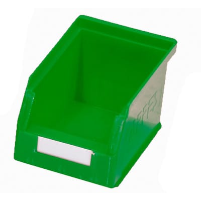 Sichtlagerkasten L230xB140xH130mm pe grün