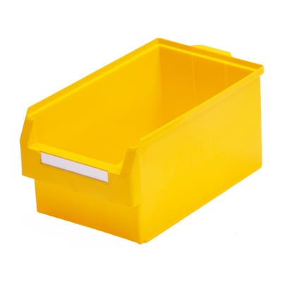 Sichtlagerkasten L500xB300xH250mm pe gelb