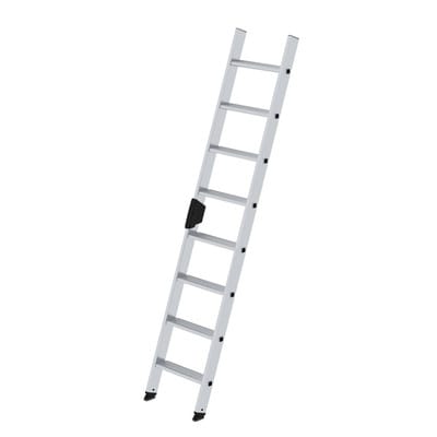 Günzburger Steigtechnik - Stufen-Anlegeleiter ohne Traverse 8 Stufen - 040308