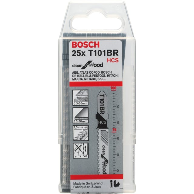 Stichsägeblatt t 101 br Clean for Wood - Bosch