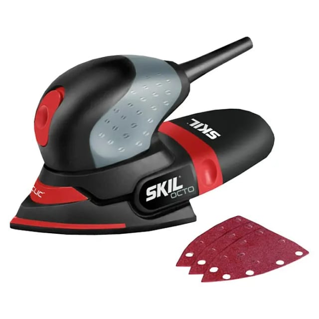 Multischleifer (Octo) 7207 Schleifmaschine inkl. Staubabsaugung+Staubbeutel - Skil