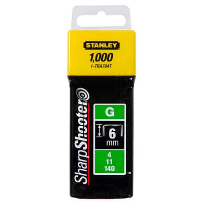 1-TRA708T Klammern Typ g 12mm 1000 St - Stanley