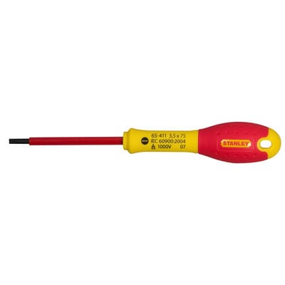 Schraubendreher für Elektriker, isoliert 1000 v 3,5x75 mm fatmax - 0-65-411