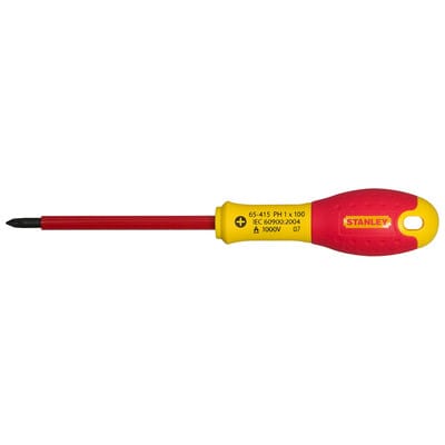 Stanley - Schraubendreher FatMax isoliert PH0 75 mm
